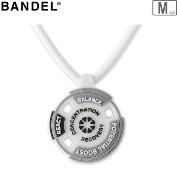 BANDEL バンデル REACT リアクト ネックレス 【ホワイト×ブラック】【Mサイズ/45cm...