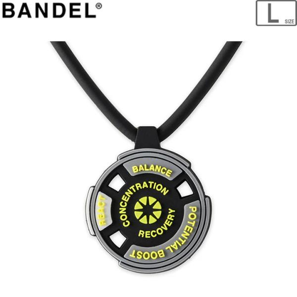 BANDEL バンデル REACT リアクト ネックレス 【ブラック×イエロー】【Lサイズ/50cm...