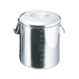SUGICO スギコ産業 18-8目盛付深型キッチンポット 内蓋式 80x80 SH-4608D