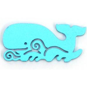 Fisheye フィッシュアイ  40314(ブルー )　うみキャラプレート マッコウクジラ　HAL...