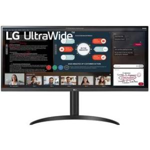 LG Electronics Japan  5年保証 34型 UltraWide FHD(2560x1080) IPS ディスプレイ ブラック 34WP550-B-SB｜murauchi3