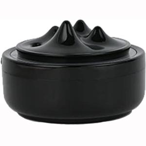 アイキューラボ IQLabo  ミニ加湿器 山岳 ブラック IQ-HU-2MOU-BK