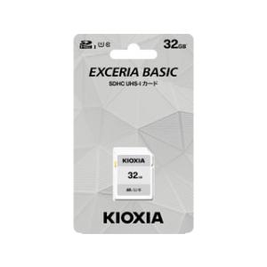 東芝ライテック株式会社  KIOXIA EXCERIA BASIC KCA-SD032GS SDカー...