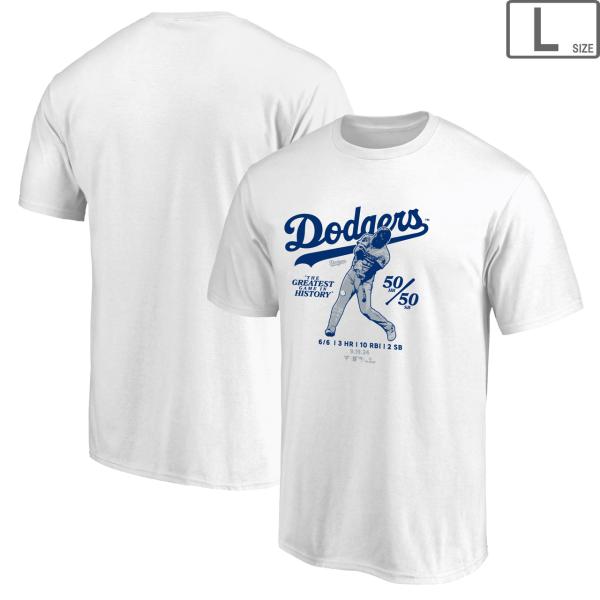 Fanatics ファナティクス 【メンズ】大谷翔平 50-50 6 for 6 Tシャツ 【ホワイ...