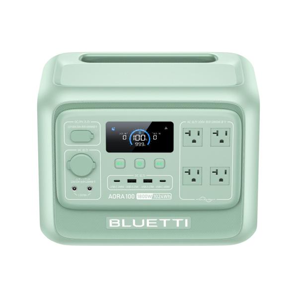 BLUETTI AORA 100V2 MG BLUETTI ミントグリーン ポータブル電源 AORA...