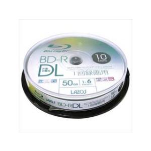 Lazos 100枚セット(10枚X10個) Lazos BD-R DL  L-BDL10PX10｜murauchi3