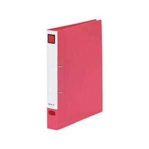 KING JIM 【10個セット】 KING JIM キングジム Dリングファイル(脱着)A4S 赤...