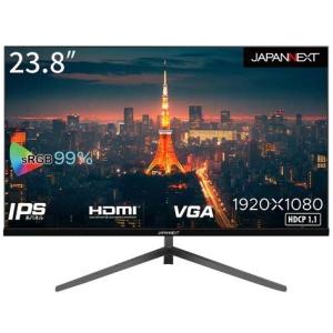 JAPANNEXT ジャパンネクスト フルHD対応 23.8型液晶ディスプレイ/HDMI×1、VGA×1/ブラック/1年保証 JN-IPS2380FHD-N｜murauchi3