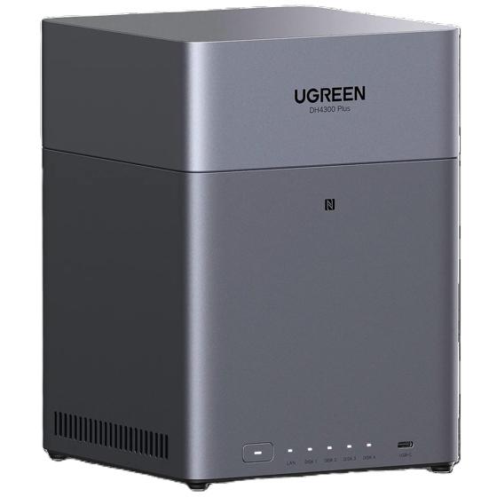 UGREEN Rockchip 8コアCPU搭載 2.5GbE 4ベイNAS ディスクレスモデル D...