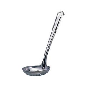 　 リス共柄汁杓子（カギ付）穴明別大125mm