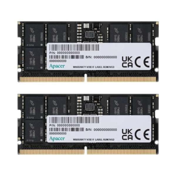 Apacer アペイサー FS.32GAA.PTRK2 DDR5-4800MHz ノートPC用メモリ...