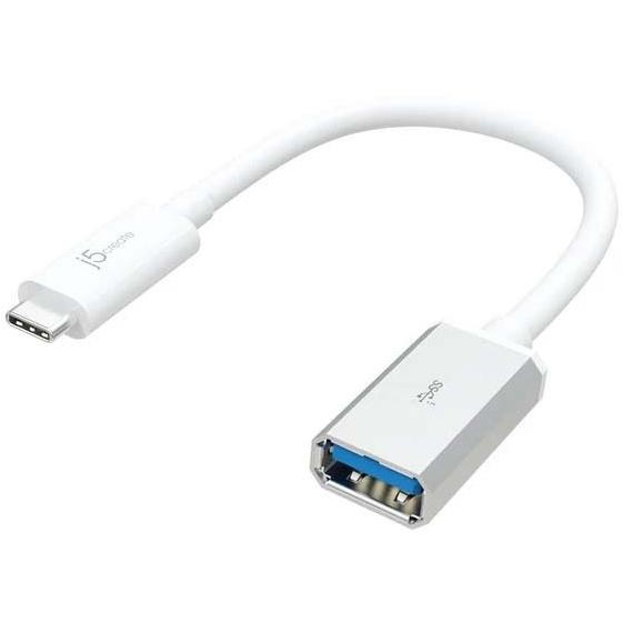 j5 create USB3.1 Type-C to Type-A 変換ケーブル 10cm JUCX...