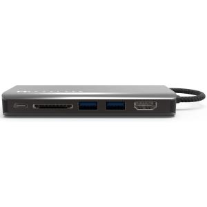 Feeltek USB-C 6in1ハブ ポータブル HCM006AP2F