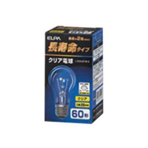 オーム電機 LC100V60W55/1P 白熱電球（PS55/60W/クリア/E26