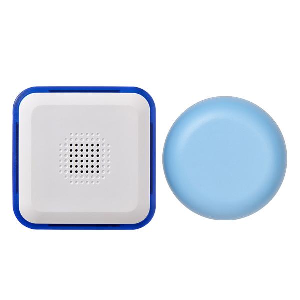 ELPA エルパ 朝日電器 WC-S8061AC　電池を使わないワイヤレスチャイム　防水押ボタン送信...