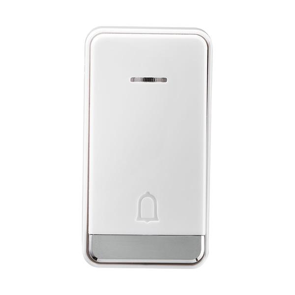 ELPA エルパ 朝日電器 WC-P90　電池を使わないワイヤレスチャイム　増設用 防雨押ボタン送信...