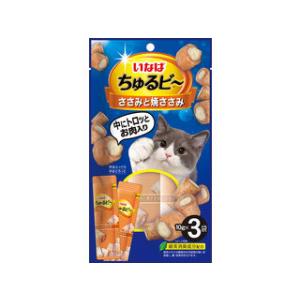 INABA いなばペットフード いなば ちゅるビ〜 ささみと焼ささみ 10g×3袋