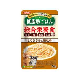 INABA いなばペットフード いなば 低脂肪ごはん とりささみ＆鶏軟骨 50g