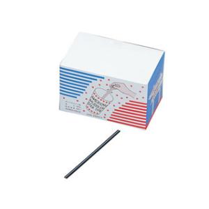 　 マドラーストロー 13cm(φ2x2)黒 500本入