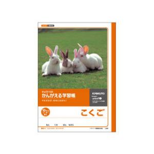日本ノート かんがえる学習帳 こくご 10マス リーダー入 L8R