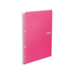 KOKUYO/コクヨ キャンパスバインダー<スマートリング> 26穴 B5濃ピンク ル-SP700P