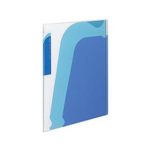 KOKUYO/コクヨ ポケットブック&lt;ノビータ&gt;A4S・透明青 ラ-N210B