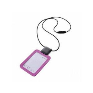 trystrams  IDカードホルダーSMOOTHSTYLE ストラップ縦 THF-MG02P ピンク