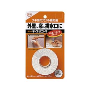 KONISHI コニシ テープ状コーク (ホワイト)  P-20×1.5m