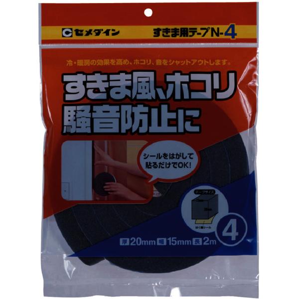 CEMEDINE セメダイン N4すきま用テープ 20X15X2M TP-165