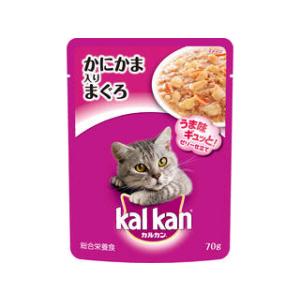 MARS マースジャパンリミテッド カルカン パウチ かにかま入りまぐろ 70g