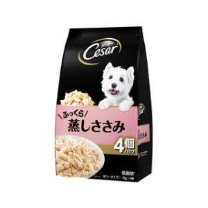 MARS マースジャパンリミテッド シーザー ふっくら蒸しささみ 70g×4袋