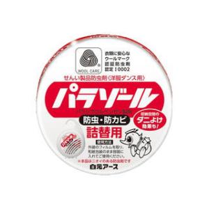 HAKUGEN 白元アース 洋服ダンス用パラゾール詰替 1個