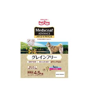 PETLINE ペットライン メディコートアドバンス グレインフリー 1歳から チキン味 4.5kg