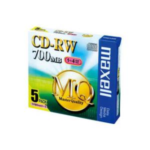 CDRW80MQ.S1P5S maxell 5枚 マクセル 700MB