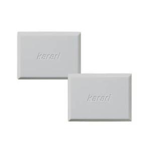 アネスティ  珪藻土 ブロックレクタングル 2pcs グレー HO1822