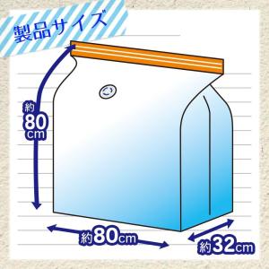 LEC レック Ba 衣類圧縮袋 マチ付 2枚...の詳細画像2