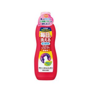 LION PET ライオン商事  ペットキレイ 毎日でも洗えるリンスインシャンプー 愛猫用 330ml｜murauchi3