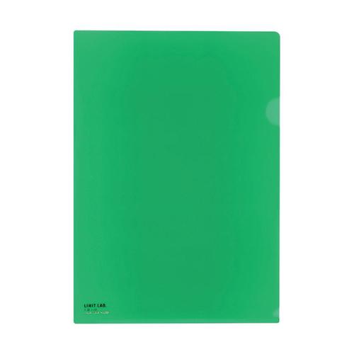 LIHIT LAB./リヒトラブ カラークリヤーホルダー A4 緑 A4判 F-78-7ミドリ