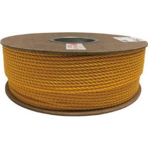yutaka ユタカメイク ポリエチレンロープドラム巻 4mm×200m イエロー PRE-80