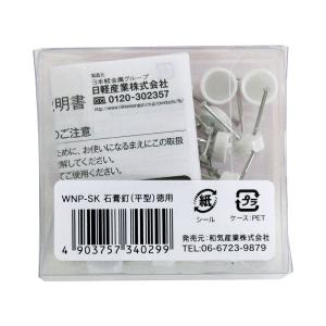 WAKI 和気産業 石こう釘 平型 11セット...の詳細画像2