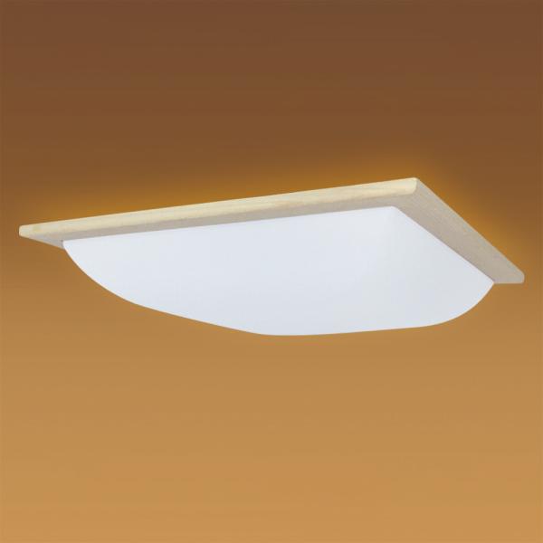 Hotalux ホタルクス HLDZ08436SG　LEDシーリングライト　木製白木枠　調光【〜8畳...