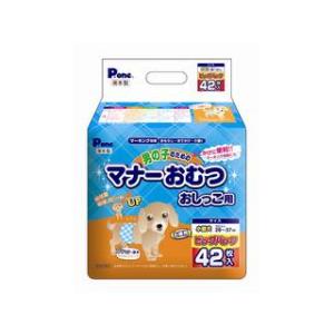 DAIICHI EIZAI 第一衛材  P.one 男の子のためのマナーおむつ おしっこ用 ビッグパック小型犬用 42枚入｜murauchi3