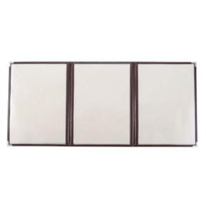 Tomoya 友屋 クイックメニューブック　ＱＭ−３　６ページ　ブラウン