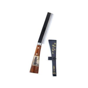 長雲斎 木柄 竹割鉈 165mm