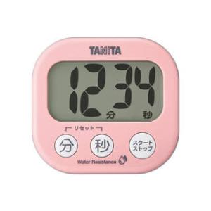 TANITA 洗える「でか見え」タイマー ピンク TD-426-PK タニタ タニタ