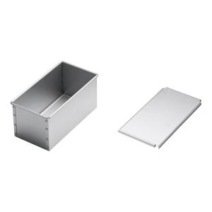 アルタイト食パン型 12cm正角型 1斤 フタ付 : かっぱ橋 浅井商店 製菓