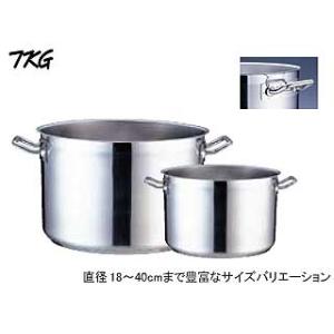 Total Kitchen Goods  AHV-64 電磁調理器対応業務用鍋 PRO (プロ) 半寸胴鍋 （蓋無）内径40cm｜murauchi3