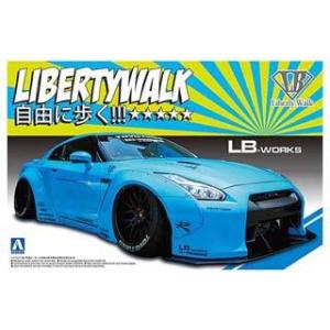 AOSHIMA アオシマ  1/24 リバティーウォーク No.9 LB★WORKS R35 GT-...