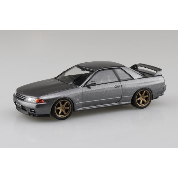 AOSHIMA アオシマ 楽プラ スナップキット No.14CU-GGニッサン R32スカイラインG...