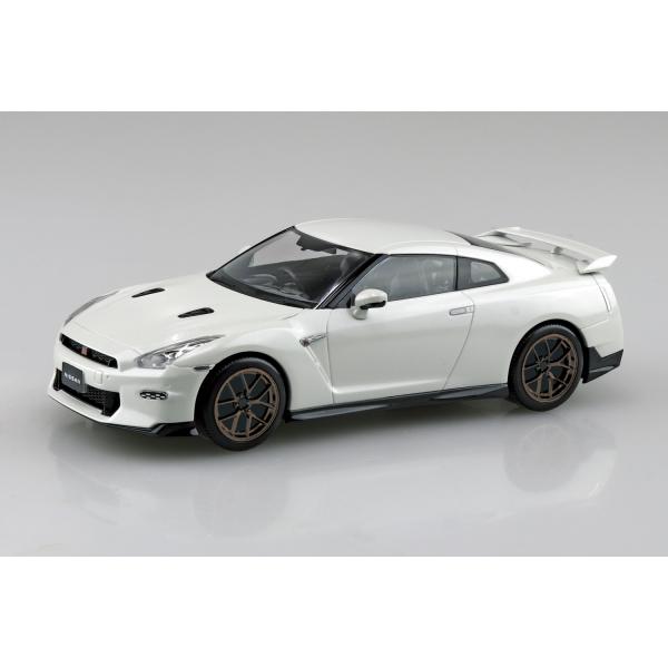 AOSHIMA アオシマ 楽プラ No.03CU-BW ニッサン R35 NISSAN GT-R 2...